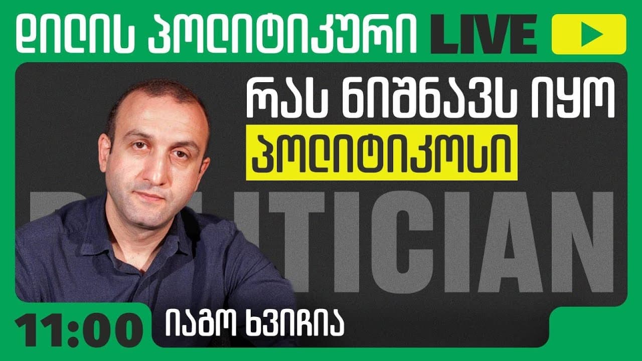 15 წამში ახსნილი ქართული პოლიტიკური პროცესი